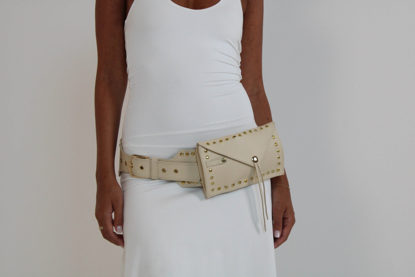 The Belle Belt Bag (Cream)