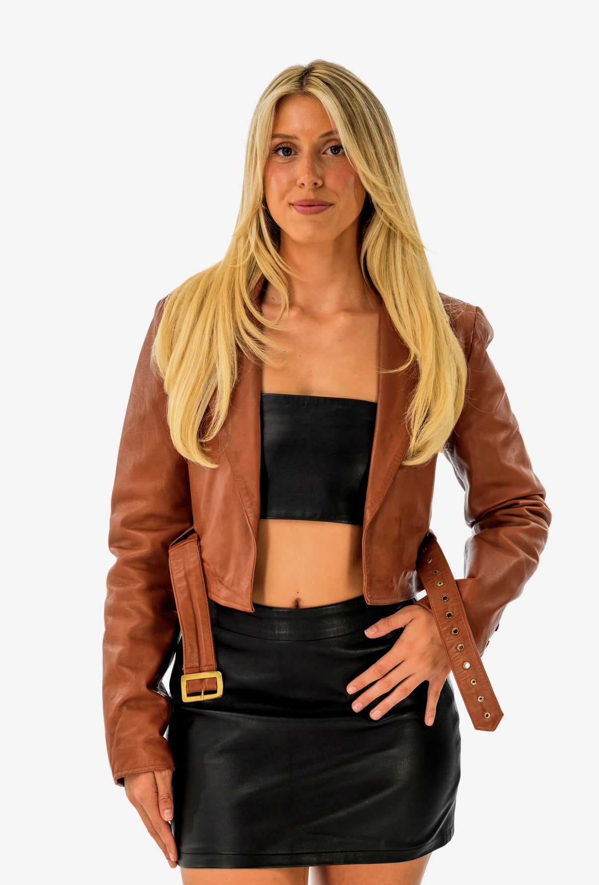 Aaron Jacket in Tan