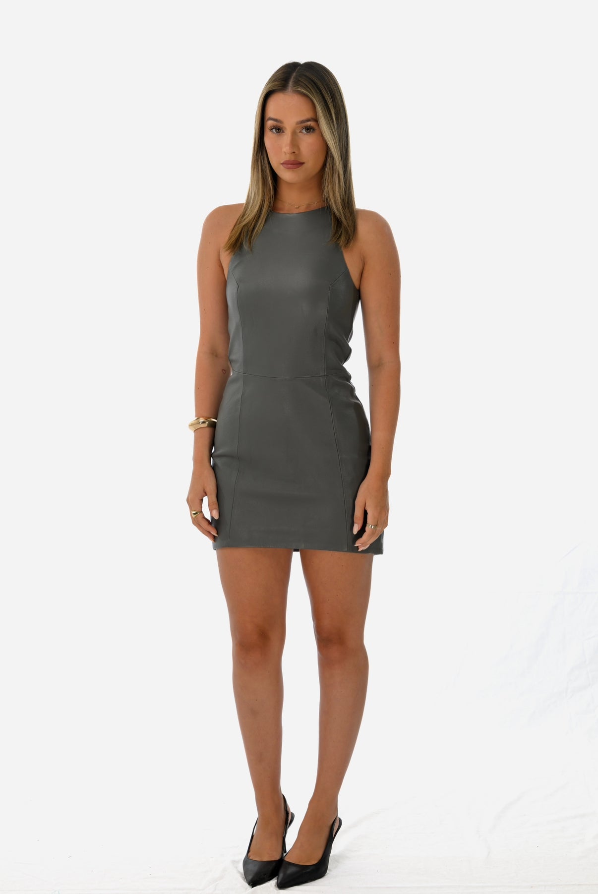 Christian Dress in Grey
