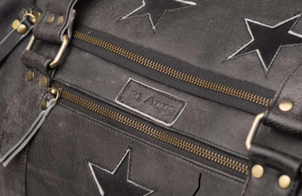 Oakley Overnighter in Distressed Black with Stars
