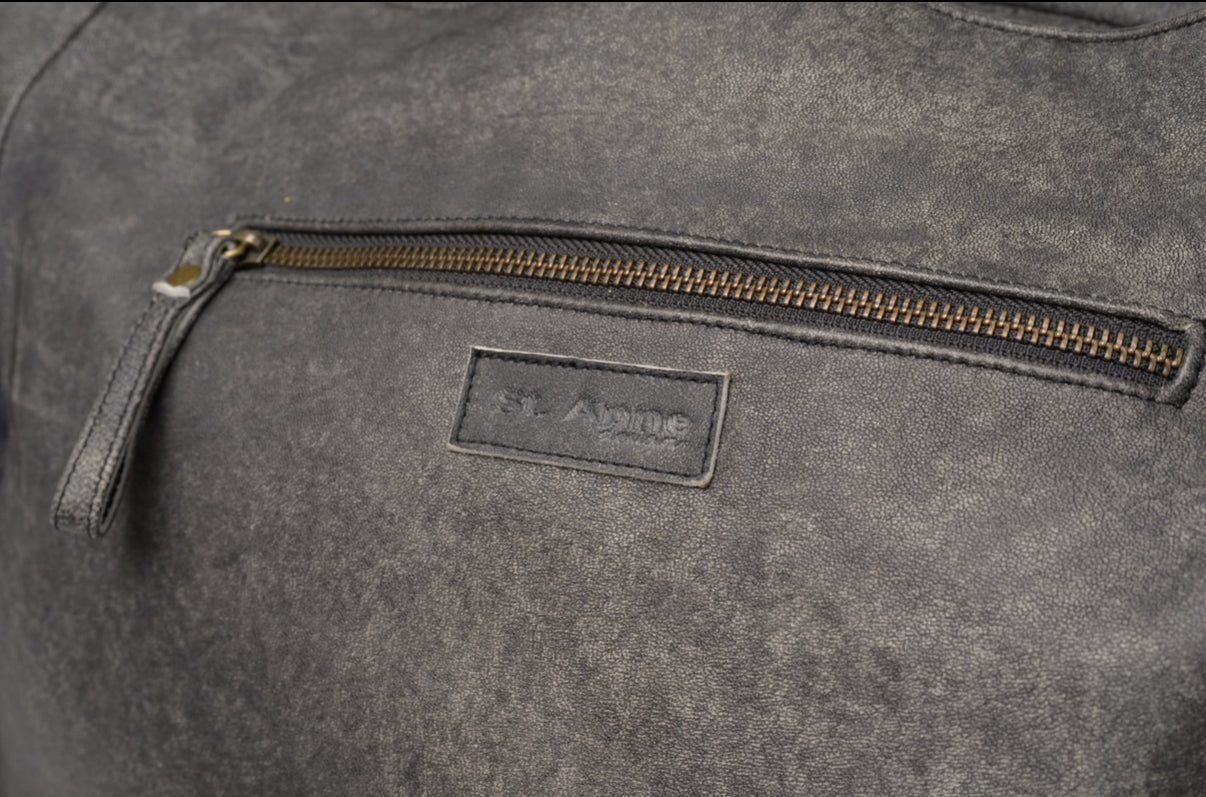 Tatum Tote Bag in Distressed Grey