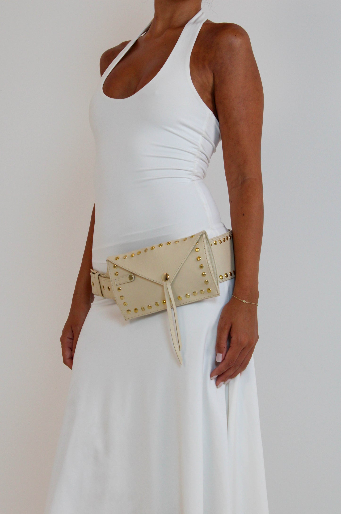 The Belle Belt Bag (Cream)