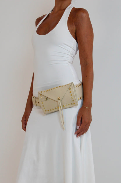 The Belle Belt Bag (Cream)
