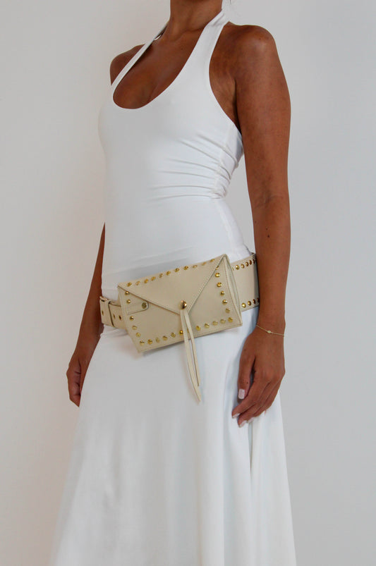 The Belle Belt Bag (Cream)