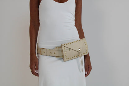 The Belle Belt Bag (Cream)